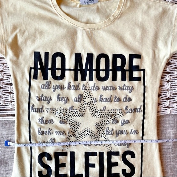Yellow "No More Selfies" Taylor Swift “All You Had To Do Was Stay” Lyrics - Picture 4 of 5
